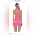 Lucy in the Sky  Cutout Bodycon Dress in Hot Pink Photo 1