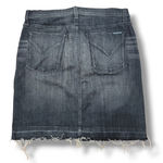 Hudson Skirt Size 29 W31" Waist Robbie Mid Rise Pencil Skirt Raw Hem Denim Skirt Photo 2