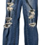 American Eagle Next Level Stretch distressed women's size 0 short blue j… Photo 2