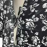 Cabernet by Sleep Sense Satin Midi Length Robe Black White XL Photo 1