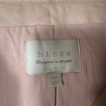 Hinge  Quilted Leather Zip Up Jacket Nude/Pink Photo 2