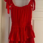 Boutique Day + Moon Red Romper  Photo 1