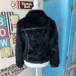 Rocawear  Black Faux Fur Zip Up Jacket Photo 1