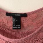 Forever 21  Blush Pink Short Sleeve Crop Blouse Sz Small Photo 2