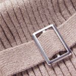 Source Unknown  Ribbed Knit Skater Skirt - Soft Pink Photo 11