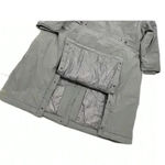 Woman Within WOMEN WITHIN Gray 3M Hooded Thinsulate Insulation Parka Coat with faux fur | 4x Photo 1