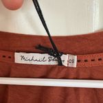 Michael Stars NWT  supima cotton slub in lava (rust orange) Photo 2