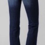 Paige  Premium Melbourne Dark Wash Boot Cut Stretch Denim Everyday Jeans Sz 28 Photo 0