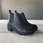 Steve Madden Hadlee Chelsea Boots Black Pull On Lug Size 10 Photo 2