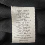 Rebecca Taylor  Black Fit & Flare Dress Silk Blend Sheer Sleeves Size 2 Photo 6