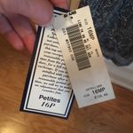 ‼️VINTAGE NWT SHAR AIDE NITES‎ Silver Metallic Shift Dress & Jacket Set Size 16 Photo 6