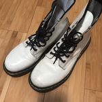 Dr. Martens 1460 Smooth Lace Up White Boot Photo 1