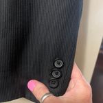 Black Pinstripe Blazer Photo 3