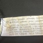 ZARA  Black Sleeveless Faux Wrap V-neck Ruched Tie Waist Mini Sheath Dress Sz XL Photo 4