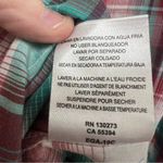 Wrangler Women’s Fit Red/Green Plaid Pearl Snap Shirt Size Medium Photo 6