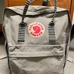 Fjällräven Fjallraven Kanken classic backpack fog stripe with shoulder pads Photo 0