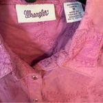 Wrangler  Pink/purple Embroidered rodeo Shirt Photo 1