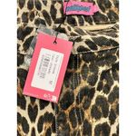 Edikted  Women's M Leopard Print Straight Wide Leg Pants NWT Photo 3