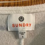 Sundry  Black and White Striped Top Photo 1