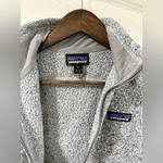 Patagonia Better Sweater Vest Gray Women’s Small Fleece Zip-Up Jacket Photo 1