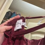 Princess Polly  Deep Red Satin Mini Dress Photo 2