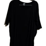 Agnes & Dora Agnes & Dora Black Oversized Tunic Top Photo 0