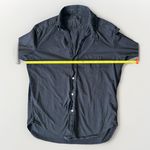 Frank & Eileen Tee Lab Popover Shirt Button Up Cotton Black Womens XSmall Photo 7