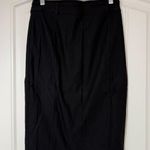 Black Pencil Skirt Knee Photo 0
