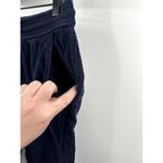 Rebecca Taylor  Gauze Pull On Navy Jogger Drawstring Pant Size 2 Photo 5