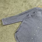 XiRENA Women’s Dawson Crinkled Button Down Shirt Longsleeve in Plaid Purple XS Photo 5