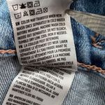 American Eagle Jean Skirt Womens 4 Blue Denim Super High Rise A-Line Button NEW Photo 15