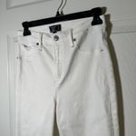Abercrombie & Fitch Abercrombie Fitch High Rise Super Skinny Ankle 27/4R White Jeans Photo 3