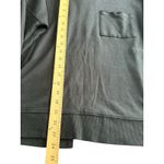 Pact  Organic Cotton Open Back Sweatshirt‎ Women's Size XS Black Pocket #J3-5 Photo 4
