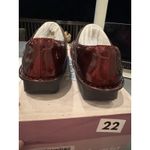 Alegria Leather Slip-On Mary Janes Faye Cherry Bomb Patent Size 37 US 7-7.5 Photo 7