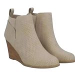 New! DV by Dolce Vita Gerdy Wedge Comfort Bootie in Beige Photo 0