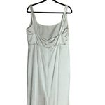 Lulus Lulu’s Sensational Promise White Satin Square Neck Mermaid Dress Women’s XL Photo 6