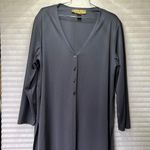 Ashley Stewart | Plus Size Clothing, size 14-16 Long Shirt Color Dark Blue Black Photo 1