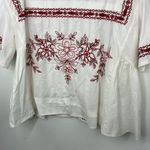We The Free   Spring Refresh Top In White Embroidered size Large Photo 12