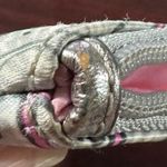 Coach Poppy Butterfly Graffiti Wristlet Nylon/Silver Leather Photo 14