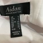 Aidan by Aidan Mattox Satin Floral Midi Skirt Photo 6