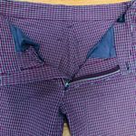 Women's Checkered Trousers Red Size undefined Photo 2