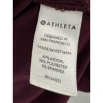 Athleta  Cloudlight Asym Burgundy Side Tie Tank Top Women's Size X-Large XL Photo 6