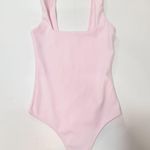Good American Scuba Modern Tank Bodysuit in Rose Quartz001 Photo 2