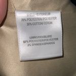 Badgley Mischka Belle Gold Cap Sleeve Crop Top Exposed Gold Zipper Back Size 8 Photo 7