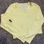 American Eagle Long Sleeve Waffle Top Photo 0