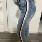 Pistola Blue High Rise Jeans with Sporty Side Stripe Photo 3