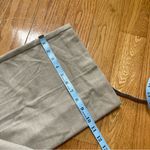 Loft High waisted wide straight leg trousers pants belt loops beige tan Sz 14 P Photo 10