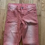 Cheap Monday  Tight Washed Red Slim Stretch Jeans. 28/32 Photo 1