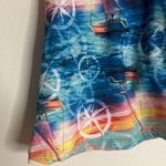 Rejane monetti ladies colorful sail boat compass print skort skirt size XS Photo 3