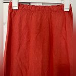 Bryn Walker  Linen High Low Midi Skirt Photo 2